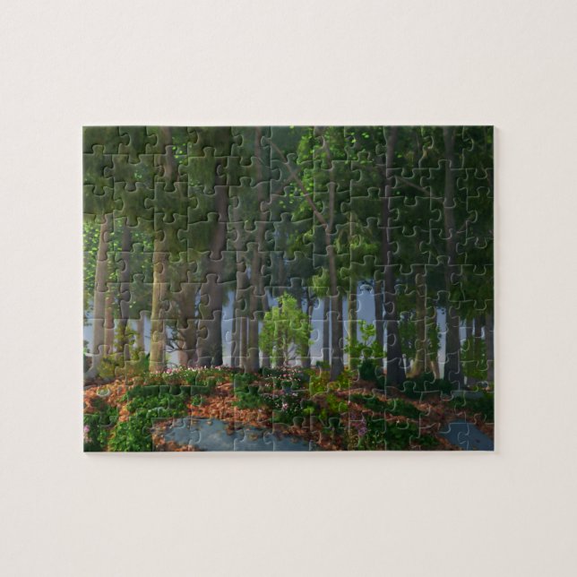 Puzzle Feuille d'été (Horizontal)