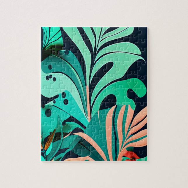 Puzzle feuilles (Vertical)