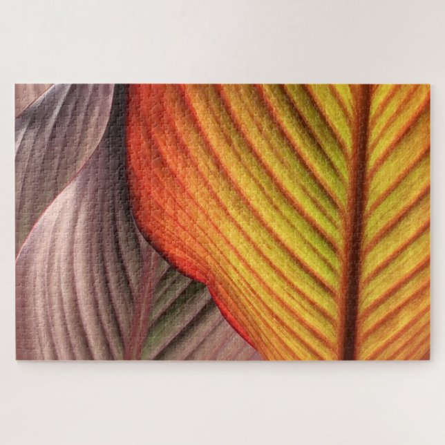 Puzzle Feuilles canadiens (Horizontal)
