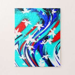 Puzzle Feuilles dansants