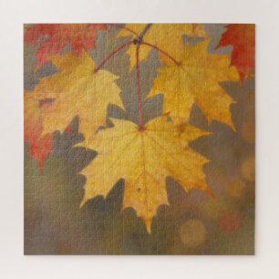 Puzzle Feuilles de érable d'automne doré
