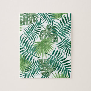 Puzzle Feuilles de la jungle tropicale