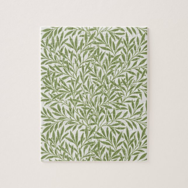 Puzzle Feuilles de saule victoriennes vintage par William (Vertical)