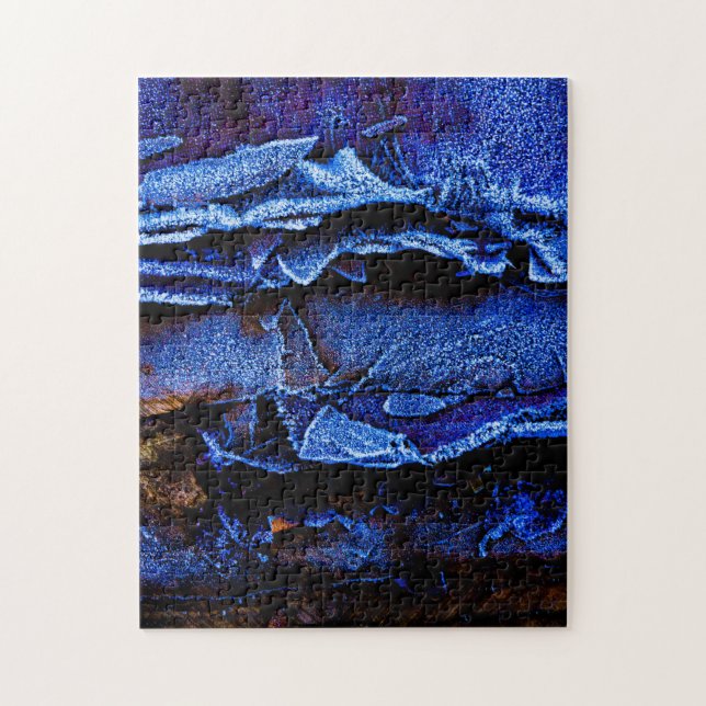 Puzzle Feuilles du plancher en stratifié 3 (Vertical)