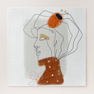 Puzzle Feuilles tropicaux, Design Motif sans couture.