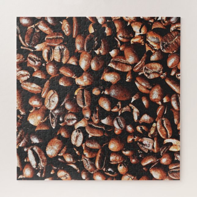 Puzzle Fèves de café aromatiques - I Love Coffee (Horizontal)