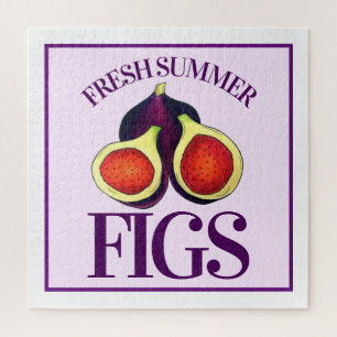 Puzzle Figes fraîches d'été mûres Fig Tree Kitchen Art