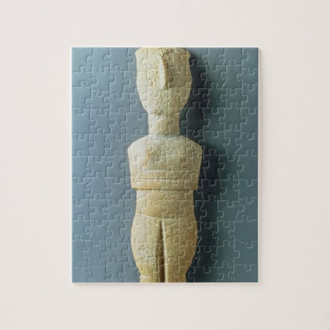 Puzzle Figurine femelle, Cycladic tôt, c.2800-2300 AVANT (Vertical)