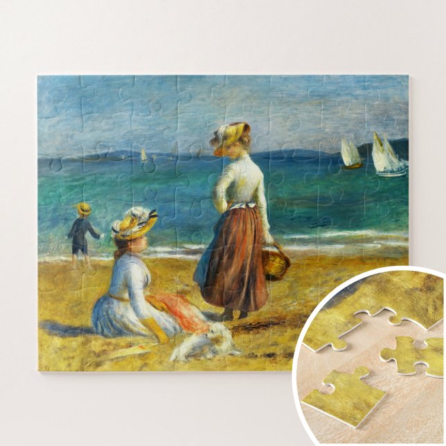 Puzzle Figurines sur la plage, Renoir Art (Créateur téléchargé)