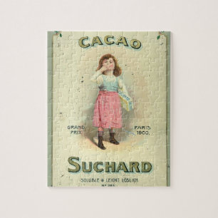 Puzzle Fille au sucre du baiser au chocolat victorien