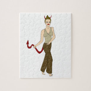 Puzzle fille du diable