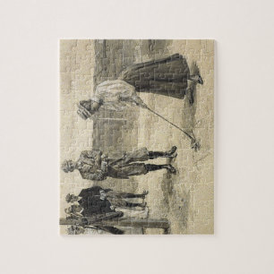 Puzzle Fille SUPÉRIEURE de golf