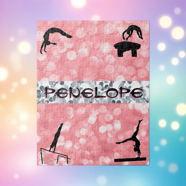 Puzzle Filles Gymnastique Événements Glitz et Glam (Créateur téléchargé)