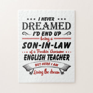Puzzle Fils En Droit De L'Enseignant Anglais Awesome