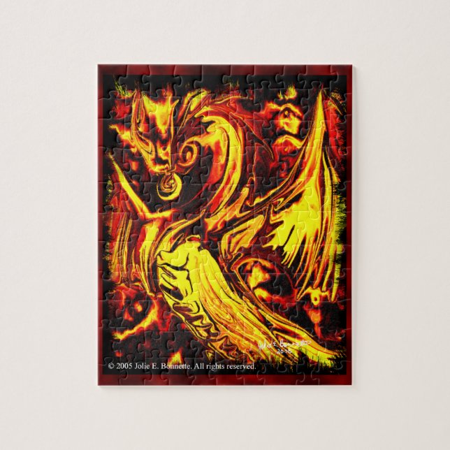 Puzzle Fire Spirit (Vertical)