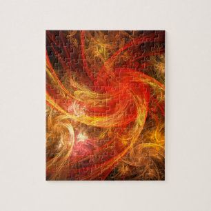 Puzzle Firestorm Nova Art Abstrait