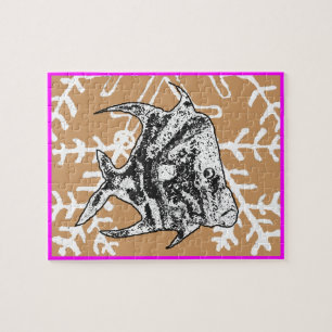 Puzzle Fish Angel 905 jGibney Le MUSÉE Zazzle Cadeaux