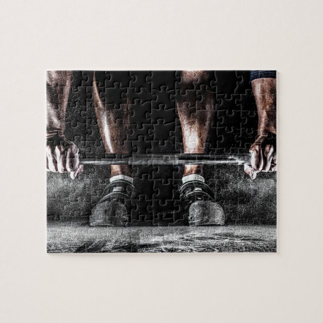 Puzzle Fitness Weightlifting Gym entraînement (Horizontal)