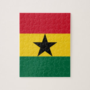 Puzzle Flag of Ghana