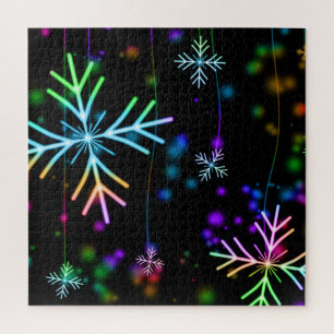 Puzzle Flakes coloré