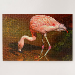 Puzzle Flamant rose rose Floride.