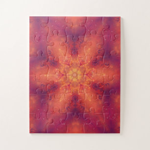 Puzzle Flamme flamboyante Phoenix brûler flocon de neige