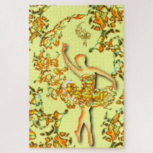 Puzzle Flammes - Ballerina Dancer - Art