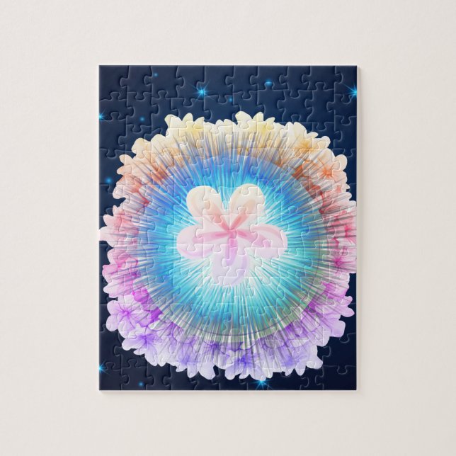 Puzzle Fleur  (Vertical)