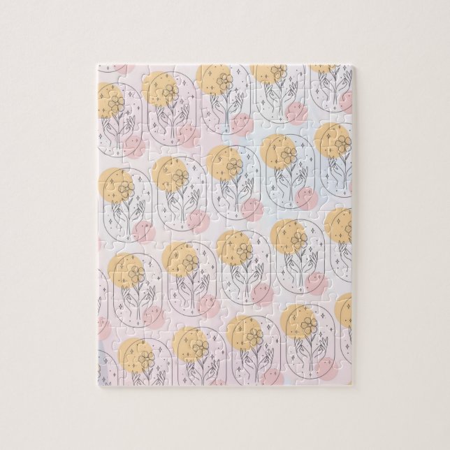 Puzzle Fleur (Vertical)