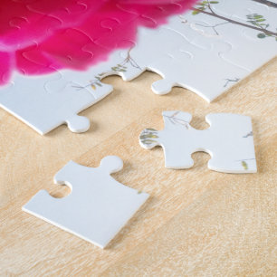 Puzzle Fleur céleste : Un Rose contre le ciel