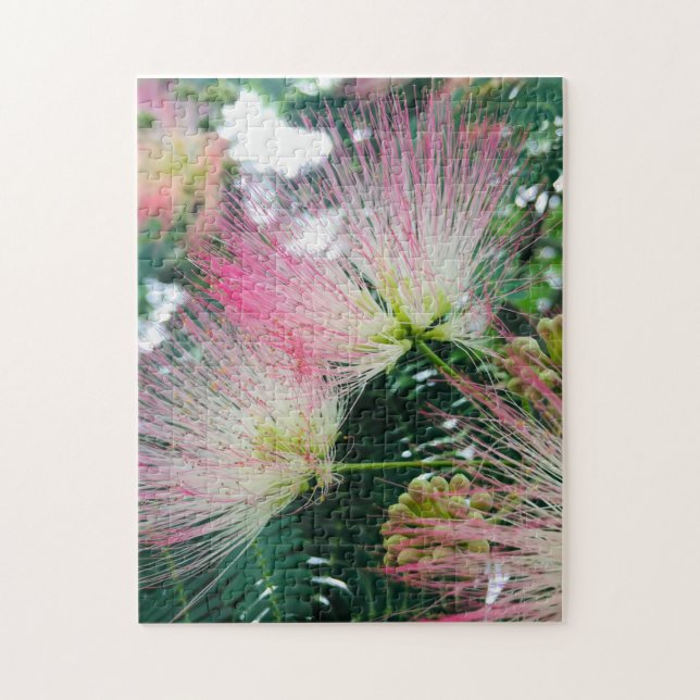 Puzzle Fleur d'arbre mimosa (Vertical)