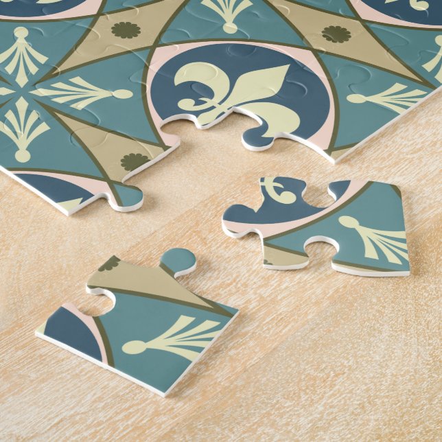 Puzzle Fleur de Lis Motif (Côté)
