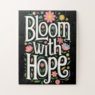 Puzzle Fleur d'espoir
