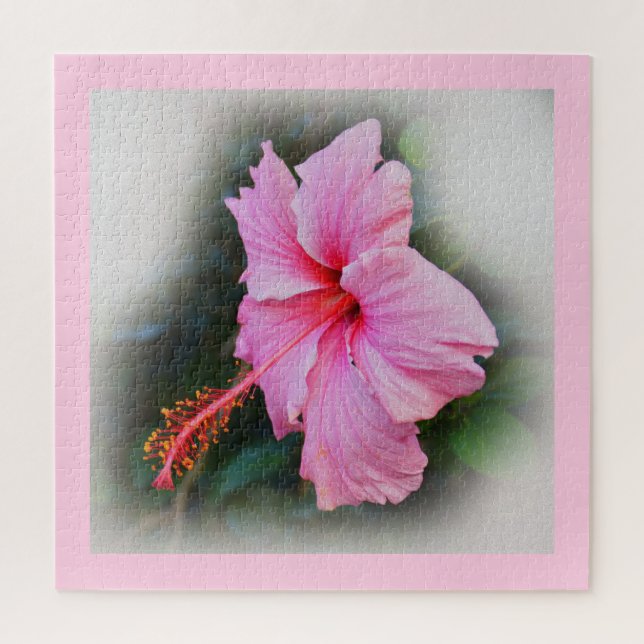 Puzzle Fleur d'Hibiscus (Vertical)