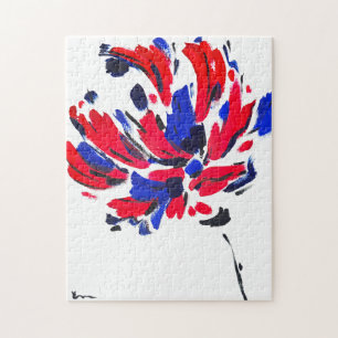 Puzzle Fleur éclatée
