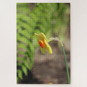 Puzzle Fleur jaune