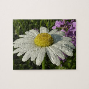 Puzzle Fleur sauvage Daisy et Summer Lilac