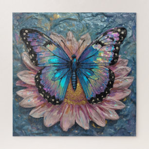 Puzzle Fleur sereine immergée dans une couleur riche