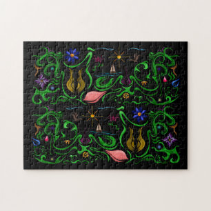 Puzzle Fleurs & Caprices~centralité