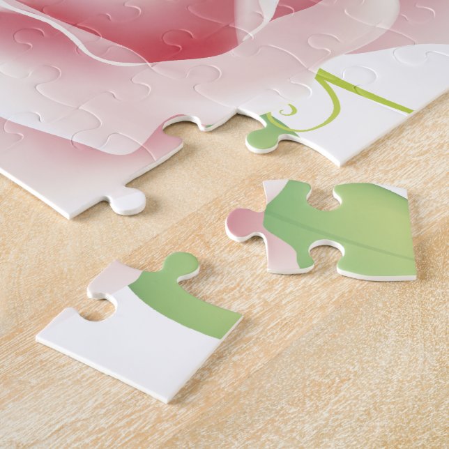 Puzzle Fleurs Cool fines mignonnes Fille Rétro Floral (Côté)