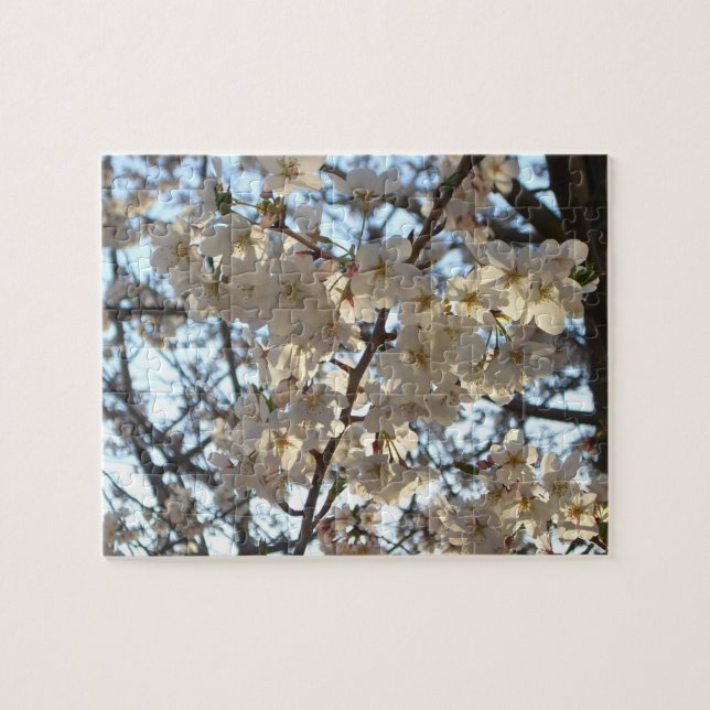 Puzzle Fleurs de cerises du soir I Printemps Floral (Horizontal)