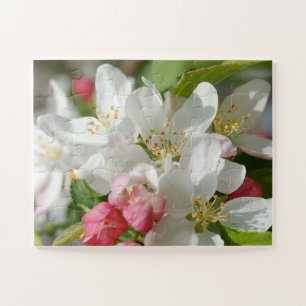 Puzzle Fleurs de fleurs d'Apple surdimensionnées
