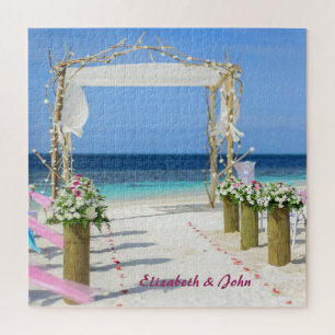 Puzzle Fleurs de l'arbor de plage