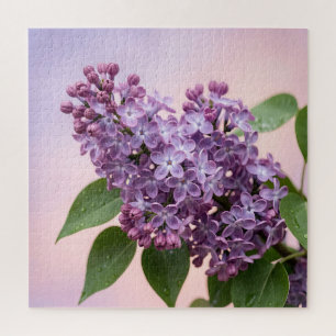 Puzzle Fleurs de lilas violet frais Floral de printemps