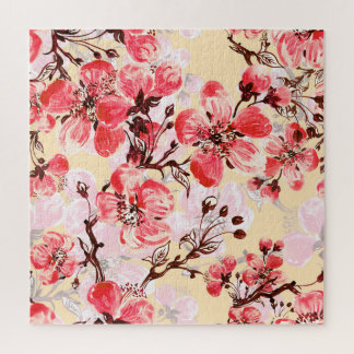 Puzzle Fleurs de printemps U Motif