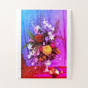 Puzzle Fleurs et art fruitier