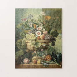 Puzzle Fleurs Fruits Art médiéval Vintage
