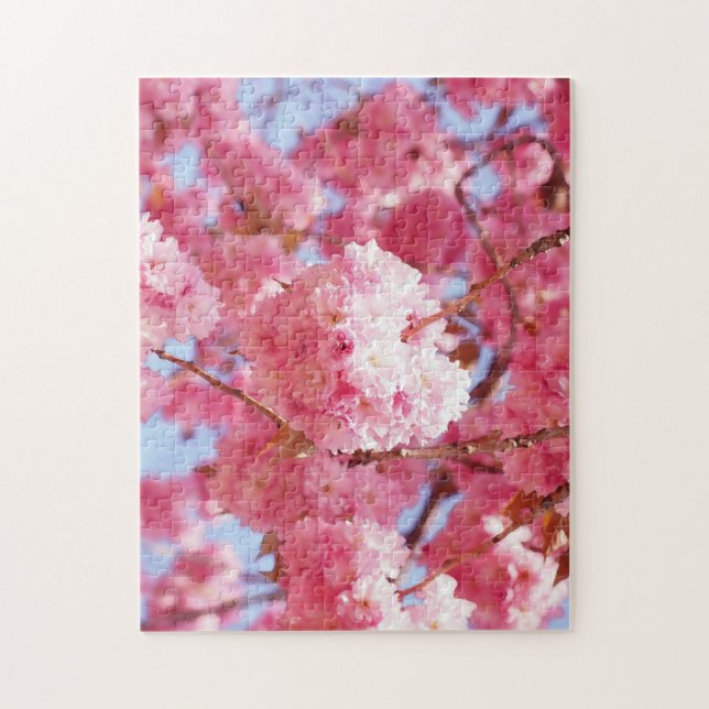 Puzzle Fleurs japonaises de cerises (Vertical)