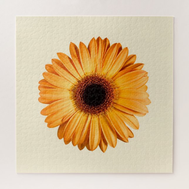 Puzzle Fleurs | Orange Gerbera (Horizontal)