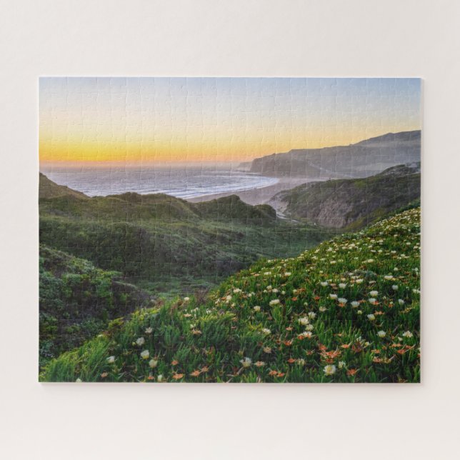Puzzle Fleurs | Père Noël Cruz Californie (Horizontal)